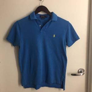 Ralph Lauren Polo Men’s Blue Custom Slim Fit Polo
